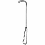 MILTEX KELLY Retractor, 9-3/4" (24.8 cm), loop handle, 2" (5.1 cm) X 1-1/2" (3.8 cm). MFID: 11-266