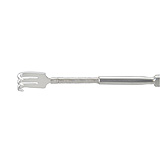 MILTEX Flexible Neck Rake Retractor, 6" (15.2 cm), 3 sharp prongs. MFID: 11-34