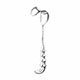 MILTEX FRITSCH Abdominal Retractor, 9-1/2" (24.1 cm), Hollow Grip handle, 3" (7.6 cm) blade. MFID: 11-342