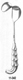 MILTEX FRITSCH Abdominal Retractor, 9-1/2" (24.1 cm), Hollow Grip handle, 3" (7.6 cm) blade. MFID: 11-342