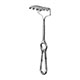 MILTEX OLLIER Retractor, 8-1/2" (21.6cm), blunt, 4 prongs, 2-1/4" (5.7cm) X 1-3/4" (4.4cm). MFID: 11-349