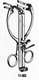 MILTEX MAYO-ADAMS Retractor, 6-3/4" (17.1 M), with center blade & grip lock. MFID: 11-362