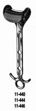 MILTEX BALFOUR Center Blade for Retractor, 3-1/4" (8.3 cm) X 2-3/4" (7 cm) deep. MFID: 11-446