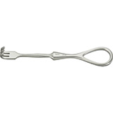 MILTEX VOLKMAN Finger Retractor, 4-1/2" (11.4 cm), 3 blunt prongs. MFID: 11-47