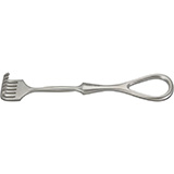 MILTEX VOLKMAN Finger Retractor, 4-1/2" (11.4cm), 6 blunt prongs. MFID: 11-49