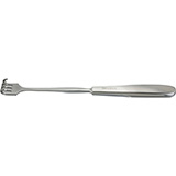 MILTEX VOLKMAN Retractor, 8-1/2" (218mm), 4 Prongs, Sharp, Hollow Handle. MFID: 11-508