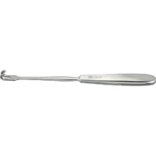 MILTEX VOLKMAN Retractor, 8-1/2" (218mm), 2 Prongs, Blunt, Hollow Handle. MFID: 11-512