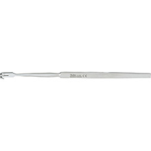 MILTEX Rigid Neck Rake Retractor, 6" (15.2 cm), 2 sharp prongs. MFID: 11-52