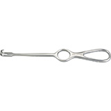 MILTEX VOLKMAN Retractor, 8-1/2" (216mm), 2 Prongs, Sharp, Ring Handle. MFID: 11-530