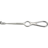 MILTEX VOLKMAN Retractor, 8-1/2" (216mm), 2 Prongs, Blunt, Ring Handle. MFID: 11-538