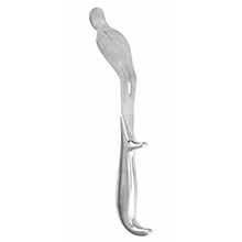 MILTEX BENNETT Tibia Retractor, 10" (254mm), Blade 1-3/4" (44.5mm) Wide. MFID: 11-580