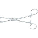 MILTEX LAHEY Traction Forceps, 6-1/4" (156mm), 3 X 3 teeth. MFID: 12-80