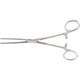 MILTEX Baby DOYEN Clamp,7" (175mm), Straight, Flexble Blades with Diagonal Serrations. MFID: 16-108