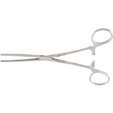 MILTEX Baby DOYEN Clamp,7" (175mm), Straight, Flexble Blades with Diagonal Serrations. MFID: 16-108