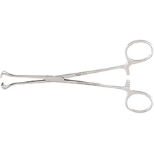 MILTEX BABCOCK Tissue Forceps, 6-1/4" (156mm), Jaws 8.5mm Wide. MFID: 16-44