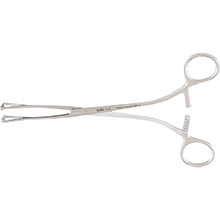 MILTEX COLLIN Tissue Forceps, Straight, 8" (202mm), 13.5mm Jaws. MFID: 16-52