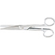 MILTEX Utility Scissors straight, sharp/blunt, one serrated blade, extra heavy, Length= 6-1/2" (16.5 cm). MFID: 1700