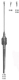 MILTEX Micro Instruments, Pencil-Type Forceps, 7-1/4" (18.4 cm). MFID: 17-100
