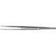 MILTEX Rhoton Micro Suture Forceps 7" (17.8 cm), straight with 0.7 mm tying platform. MFID: 17-1100