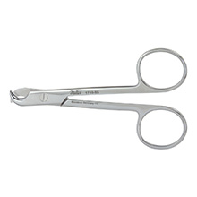 MILTEX WHITE Toenail Scissors, 4-1/2" (11.4 cm). MFID: 1718-SS
