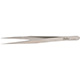 MILTEX SWISS Jeweler Style Forceps, 4-3/4" (120mm) Non-Magnetic Stainless Steel, Style 1, Fine Jaw. MFID: 17-301