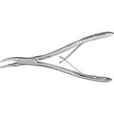 MILTEX FRIEDMAN Microsurgery Rongeur, 5-5/8" (142mm), Curved, 1.3mm Wide Jaws, Very Delicate. MFID: 17-4801