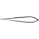 MILTEX Micro Surgery Needle Holders, round handles, 0.6 mm tips, 7-1/8" (18.1 cm), straight jaws. MFID: 17-980