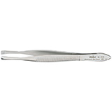 MILTEX LITTAUER Cilia Forceps, 3-1/2" (89mm), 3.5mm Wide Jaws with Fine Horizontal Serrations. MFID: 18-1100