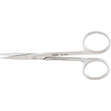 MILTEX KNAPP Iris Scissors, 4" (10.2 cm), straight, sharp/blunt points. MFID: 18-1420