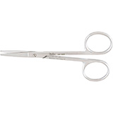 MILTEX KNAPP Iris Scissors, 4" (10.2 cm), straight, blunt/blunt points. MFID: 18-1422