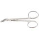 MILTEX WILMER Conjunctival Scissors, 4-1/8" (104mm), Blades Angled on Flat, 5/8" (15mm) Blade. MFID: 18-1440