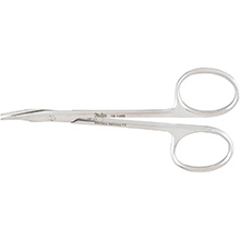 MILTEX STEVENS Tenotomy Scissors, 4-1/8" (105mm), Curved, Short Blades, Blunt Points. MFID: 18-1466