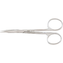 MILTEX STEVENS Tenotomy Scissors, 4-1/2" (115mm), Curved, Long Blades, Sharp Points. MFID: 18-1474