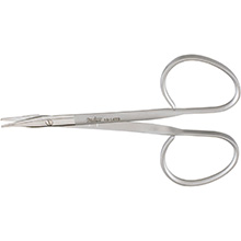 MILTEX STEVENS Tenotomy Scissors, 3-7/8" (97mm), Curved, Blunt Points, Ribbon-Type. MFID: 18-1478