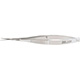 MILTEX NOYES Iris Scissors, 4-1/2" (115mm), Straight, Sharp/Blunt Tips. MFID: 18-1512