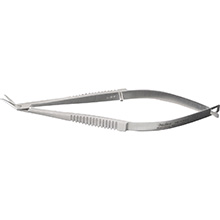 MILTEX CASTROVIEJO Corneal Scissors, 3-7/8" (98mm), left, for microsurgery, 7mm blades. MFID: 18-1559