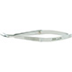 MILTEX CASTROVIEJO Corneal Section Scissors, 4-1/4" (108mm), right, inner blade 1 mm longer, blunt tips. MFID: 18-1560