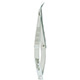 MILTEX CASTROVIEJO Keratoplasty Scissors, 3-3/4" (9.5 cm), angled blades 11 mm, sharp points. MFID: 18-1570