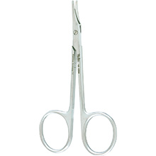 MILTEX MCGUIRE Corneal Scissors, 4-1/8" (10.5 cm), right. MFID: 18-1594