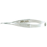 MILTEX Micro VANNAS Scissors, 3-1/4" (8.3 cm), curved, ultrafine blades. MFID: 18-1631