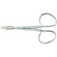 MILTEX Eye Suture Scissors, 4" (10.2 cm), ribbon type, slightly curved, sharp points. MFID: 18-1653