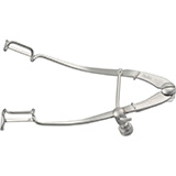 MILTEX WILLIAM Eye Speculum, 3-1/4" (8.3 cm), large blades 15 X 5 mm. MFID: 18-22