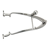 MILTEX WILLIAMS Eye Speculum, 2-3/4" (7 cm), small blades 11 X 5 mm. MFID: 18-24