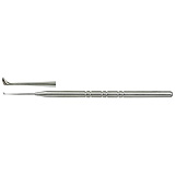 MILTEX Golf Club Foreign Body Spud, angled & lightly rounded tip, 4-1/2" (11.4 cm). MFID: 18-301