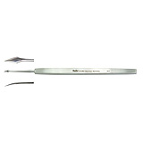 MILTEX WALTER Corneal Spud, 4-5/8" (11.8 cm), curved blade 4 mm. MFID: 18-304