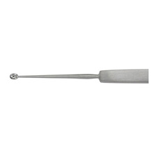 MILTEX HEBRAChalazion Curette 5-1/8" (129mm), Oval Cup, 2.5 X 4.1mm. MFID: 18-514