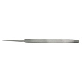 MILTEX SKEELE Chalazion Curette 5" (127.5mm), Round Cup, 1mm Diameter, with Serrated Edge. MFID: 18-520