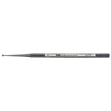 MILTEX HEATH Chalazion Curette 4-1/4" (107mm), size 0, one sharp & one blunt edge, 0.6mm diameter. MFID: 18-530