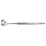 MILTEX WELLS Enucleation Spoon, 5-7/8" (150mm), 21mm Wide Cup. MFID: 18-550