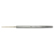 MILTEX WECKER Iris Spatula, 5-1/8" (129mm), Malleable, Silver, 2.3mm x 32mm Blade. MFID: 18-584